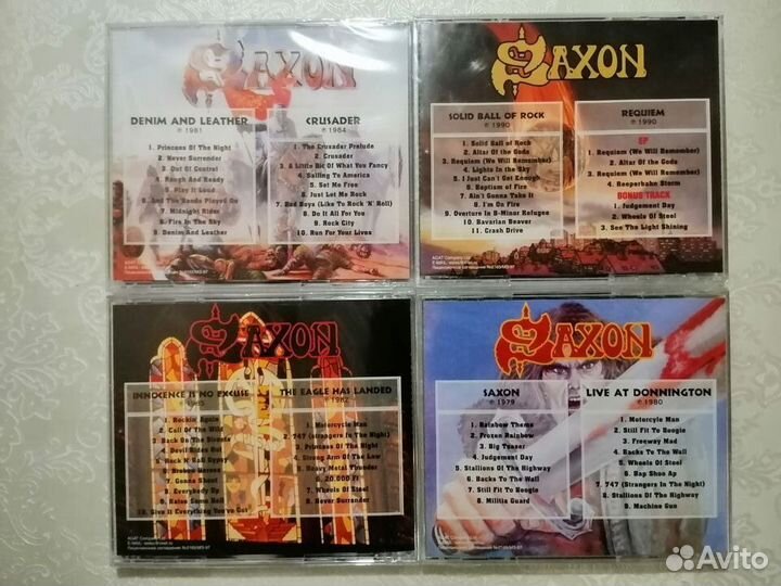 Saxon CD