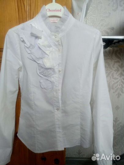 Блузки в школу пакетом 3 шт