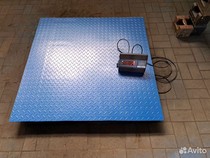 Весы платформенные напольные 1200Х1200 мм до 3 т