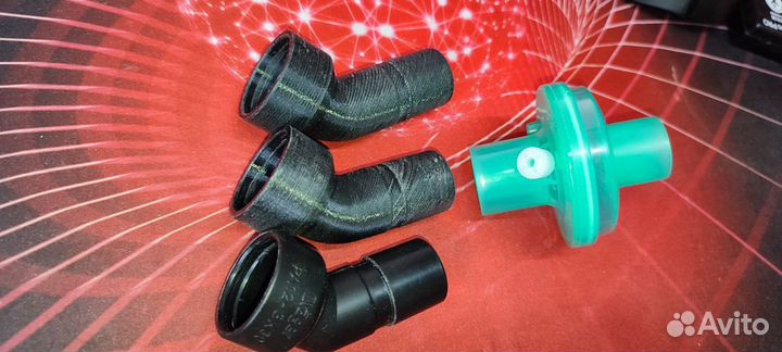 Патрубки для ивл посредством 3D печати