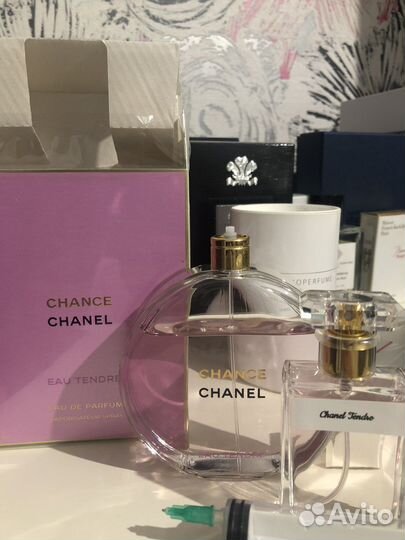 Chanel chance eau tendre Шанель Оригинал Распив