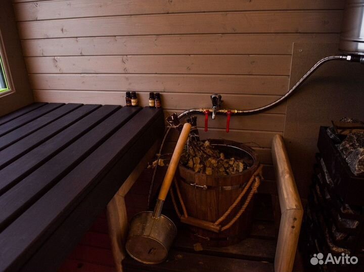 Баня Квадро на прицепе под заказ