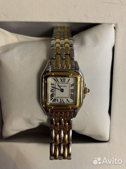Золотые часы Cartier