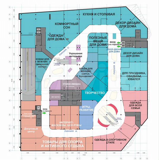 Торговая площадь, 138.9 м²