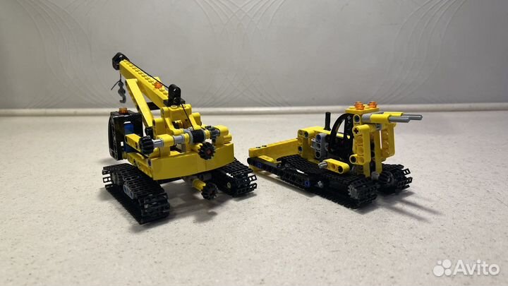 Lego Technic кран/бульдозер 9391