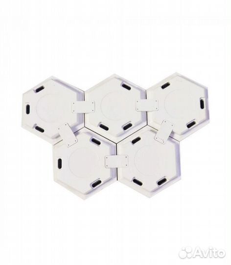 Светильник «соты», 5 штук, RGB