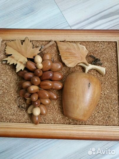 Панно из крымской груши (ароматное)