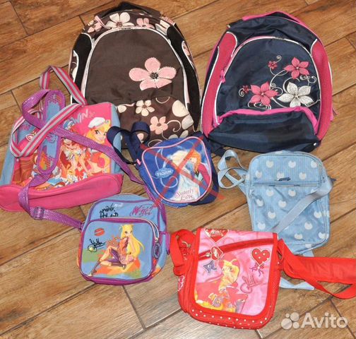 Рюкзаки, сумки детские б/у