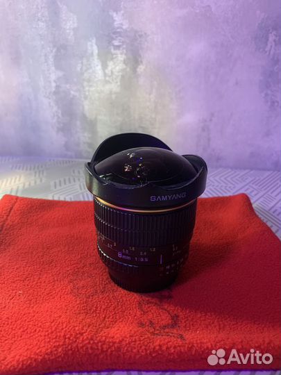 Samyang fisheye 8mm f3.5 nikon