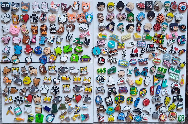 Джибитсы, новая коллекция 12.06. для кроксов