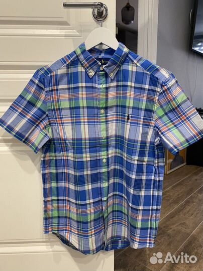 Ralf lauren рубашка на подростка новая оригинал