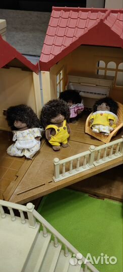 Игровой набор sylvanian families дом со светом