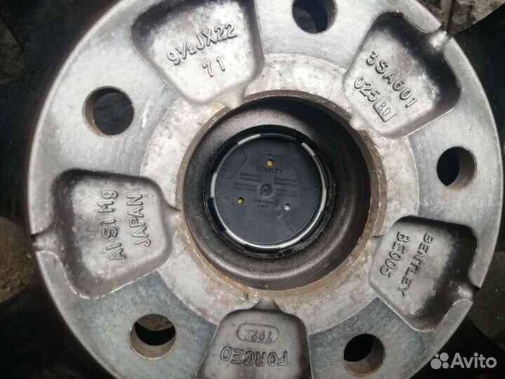 Колеса Bentley Continental оригинал