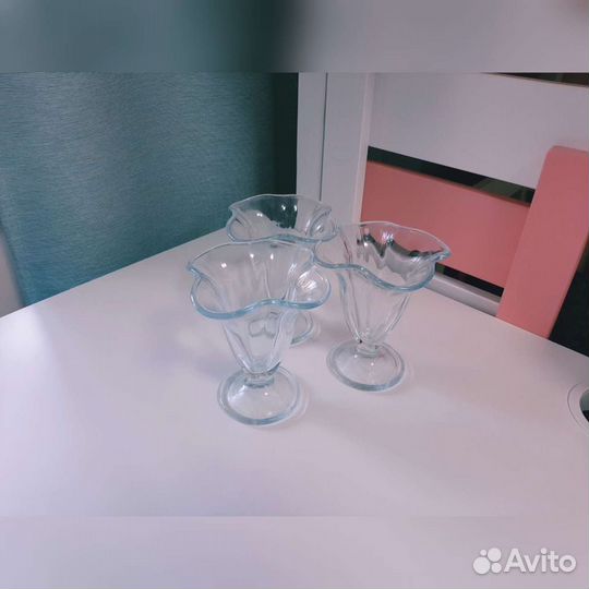 Креманки для мороженого 3 шт