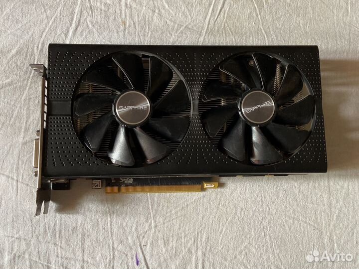 Видеокарта rx580 8gb sapphire