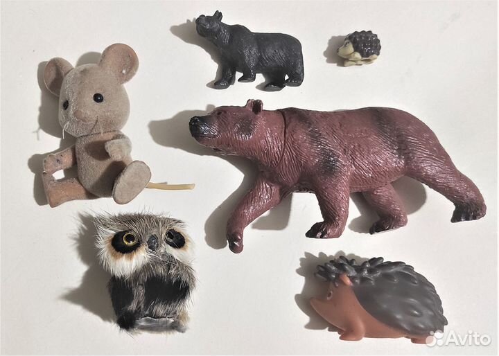 Фигурки лесных зверей
