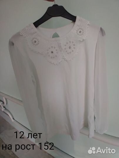 Блузка школьная для девочки 152 158