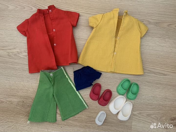 Кукольные туфли и одежда СССР