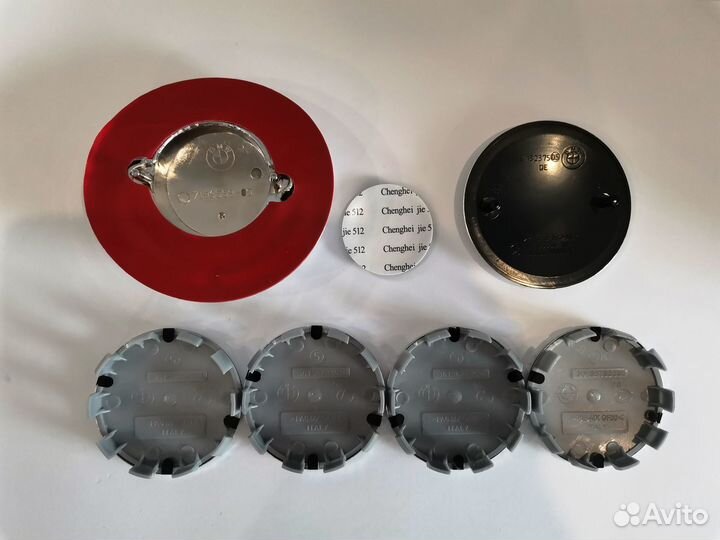 Юбилейный комплект эмблем BMW Black Edition X6 E71