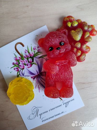 Мыло ручной работы к 8 марта