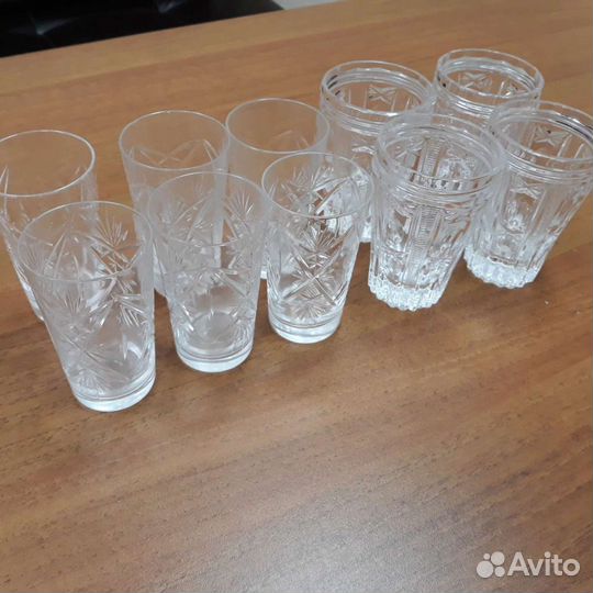 Вазы хрустальные ссср, рюмки, стопки