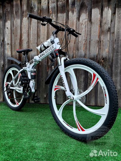 Велосипед складной на литых дисках