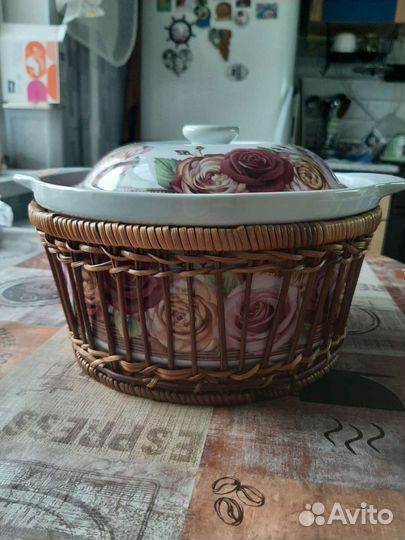 Кастрюля керамическая