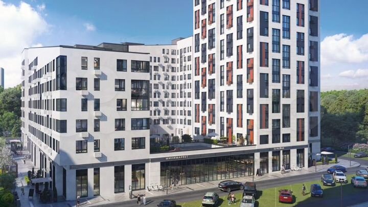 3-к. квартира, 66,7 м², 5/12 эт.