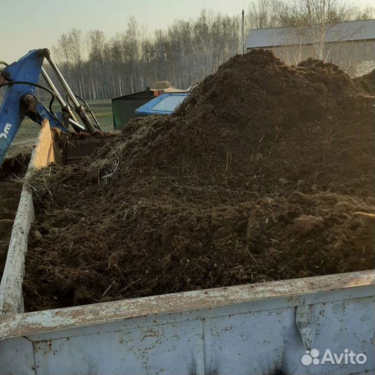 Перегной навоз конский