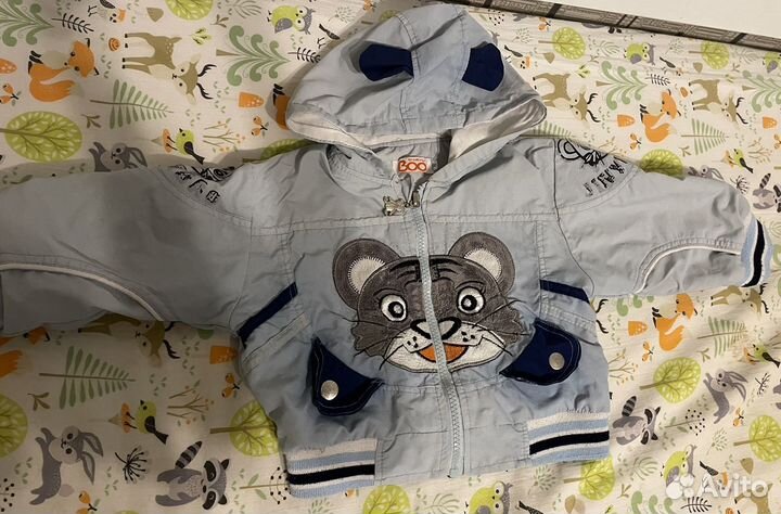 Ветровки на мальчика 80-98