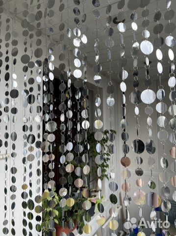 Декоративная занавеска на дверь