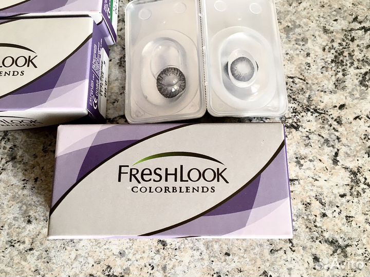 Линзы контактные цветные