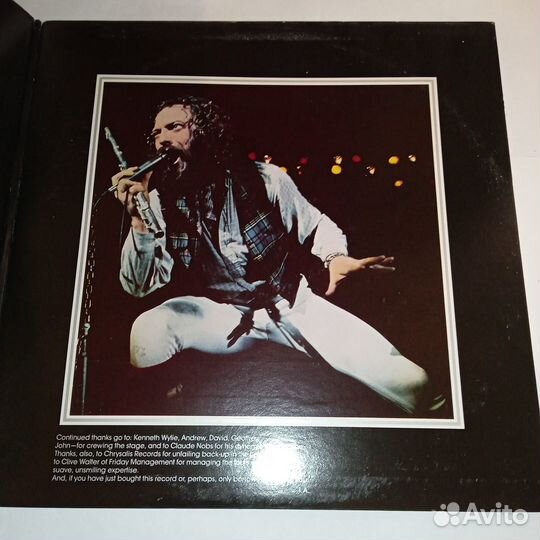 2LP.Jethro Tull – Live - Bursting Out - 1978