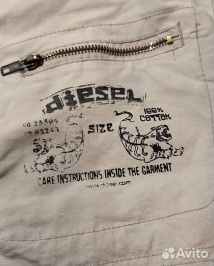 Винтажная ветровка Diesel Оригинал