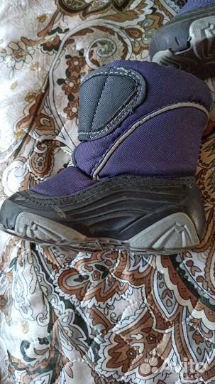 Сапоги дутики детские 20-21 размер