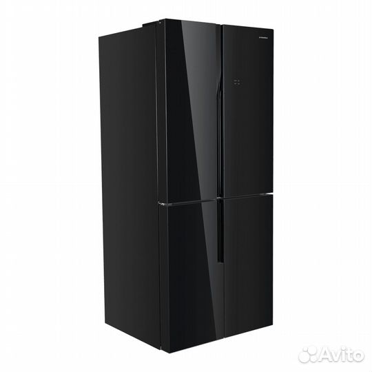 Холодильник с инвертором maunfeld MFF182NFB