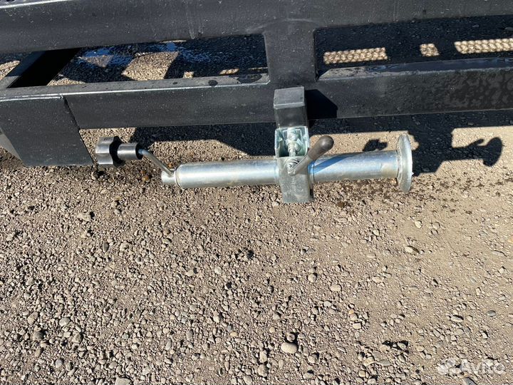 Прицеп 6.5/2 метра(площадка) с крановой установкой