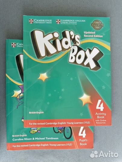 Учебник английского языка 4 класс kids box