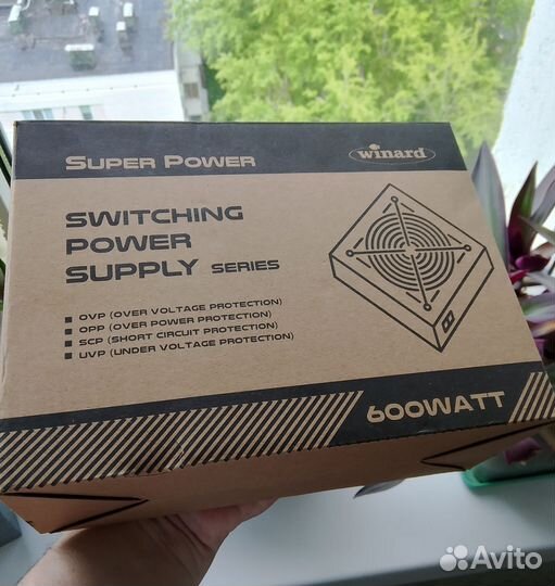Блок питания для пк 600w новый
