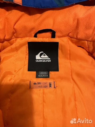 Куртка quiksilver 10 S