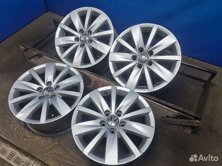 5х112 R16 оригинальные литые диски на VW Skoda