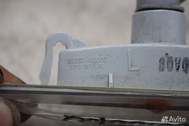 Повторитель на крыло hyundai solaris 2017