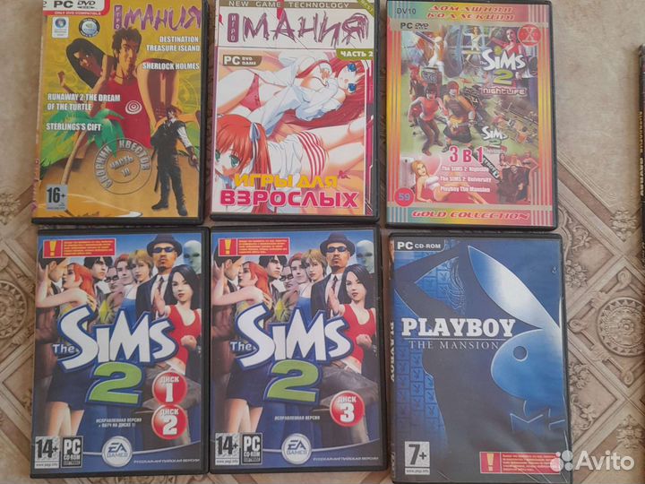 Компьютерные игры диски для пк