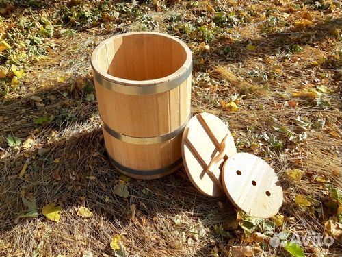 Кадка дубовая 50 литров