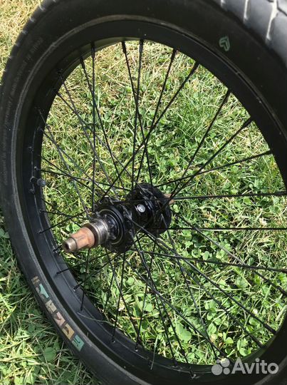 BMX Колесо на Фрикостере