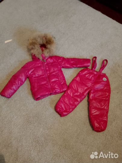 Комбинезон moncler на 2-3г