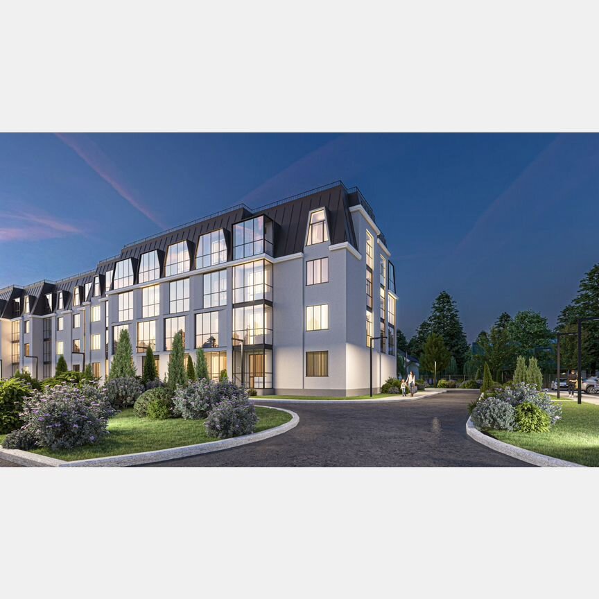 2-к. квартира, 39 м², 1/4 эт.