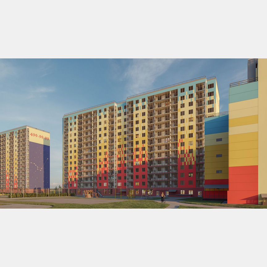 1-к. квартира, 36,8 м², 12/15 эт.