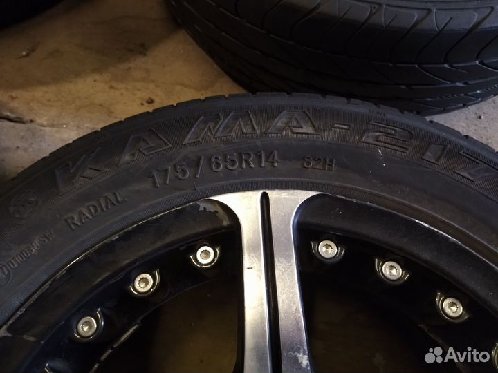 Колеса в сборе r14 летние 5*100