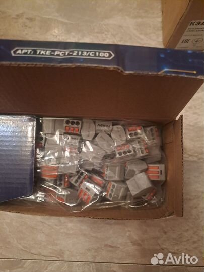 Клемма строительно-монтажная рст-213